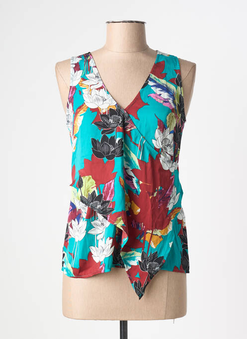 Top albastru SURKANA femeie