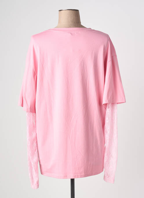 Tricou roz JOYNA femeie