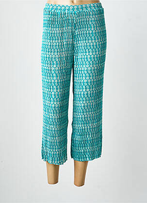 Pantalon trei sferturi albastru SURKANA femeie