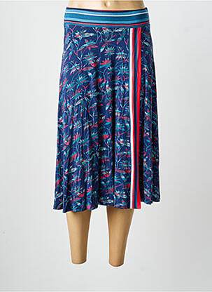 Fustă midi albastru SURKANA femeie