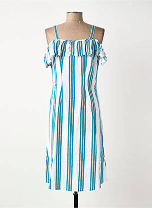 Rochie midi mâneci scurte mâneci scurte verde SURKANA femeie