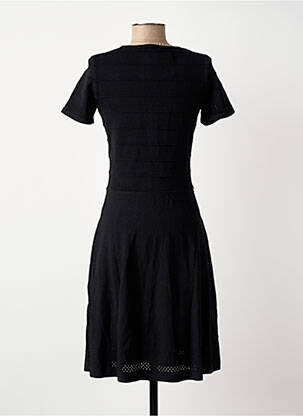 Rochie midi mâneci scurte mâneci scurte negru SURKANA femeie
