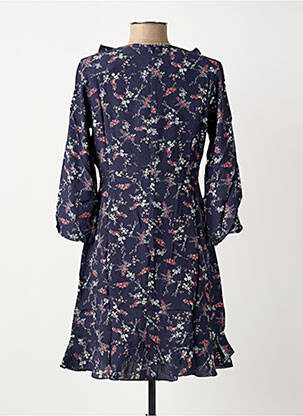Rochie scurtă mâneci 3/4 mâneci 3/4 albastru SURKANA femeie
