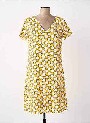 Rochie scurtă galben SURKANA femeie