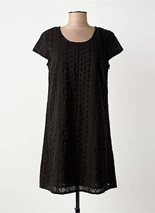 Rochie scurtă mâneci scurte mâneci scurte negru SURKANA femeie