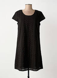 Rochie scurtă mâneci scurte mâneci scurte negru SURKANA femeie