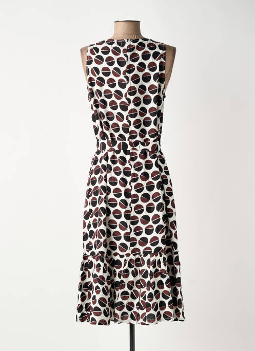 Rochie midi maro SURKANA femeie