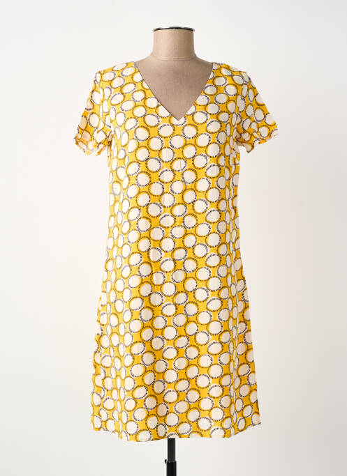 Rochie scurtă galben SURKANA femeie