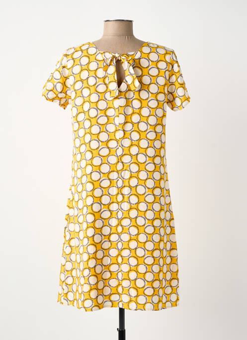 Rochie scurtă galben SURKANA femeie