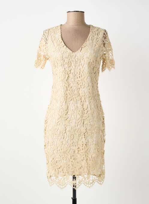 Rochie scurtă bej SURKANA femeie