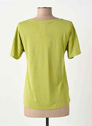 Tricou elasticitate mâneci scurte verde SURKANA femme