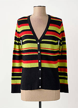 Vestă cu mâneci lungi negru SURKANA femeie