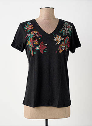 Tricou negru SURKANA femeie