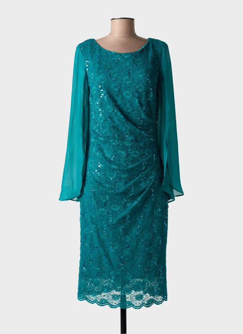 Rochie midi verde NINA LOO femeie
