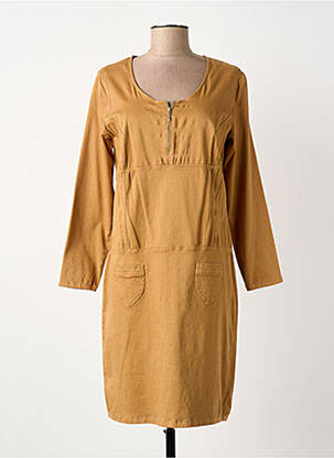 Rochie midi maro GUY DUBOUIS femeie