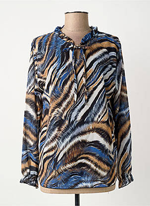 Bluză albastru COULEURS DU TEMPS femeie