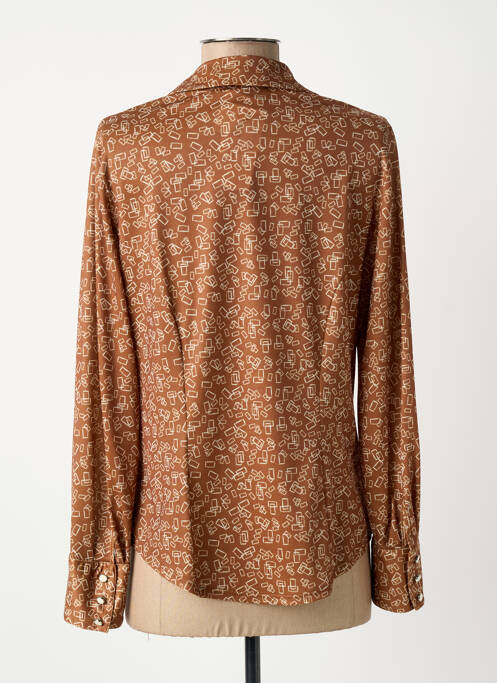 Cămașă maro MERI & ESCA femeie