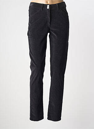 Pantalon slim elasticitate mărime normală negru GREGORY PAT femeie