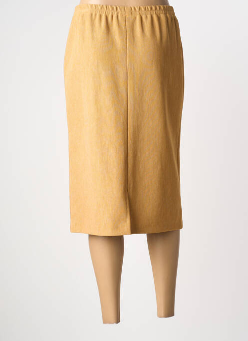 Fustă midi galben GUY DUBOUIS femeie