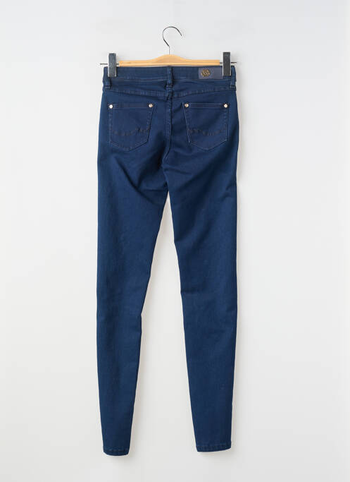 Pantalon slim albastru MORGAN femeie