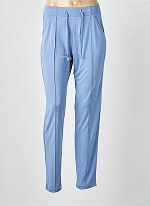 Pantalon slim talie elastică mărime normală albastru ANANKE femeie