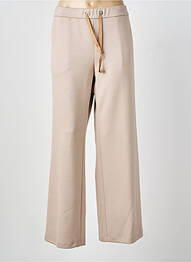 Pantalon larg buzunare mărime normală maro TINTA STYLE femeie