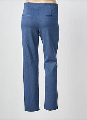 Pantalon slim talie elastică mărime normală albastru BARBARA LEBEK femeie