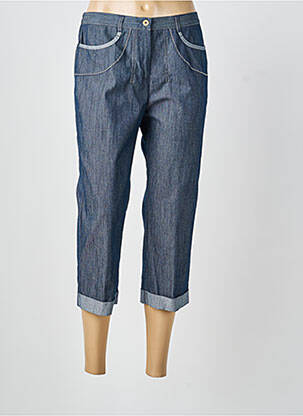 Pantalon trei sferturi albastru TELMAIL femeie