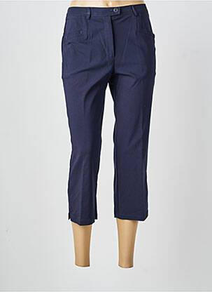 Pantalon trei sferturi albastru TELMAIL femeie