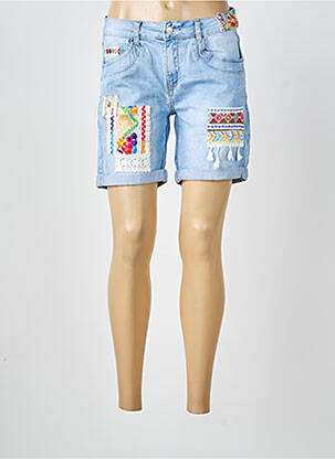 Șort albastru PLACE DU JOUR femeie