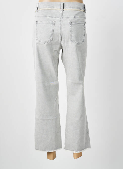 Blugi cu croială dreaptă gri ANNA MONTANA femeie