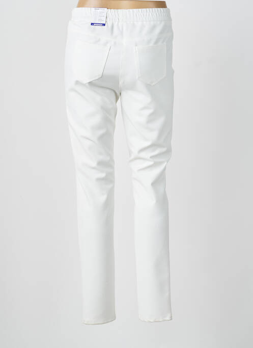 Pantalon slim alb FRANK WALDER femeie