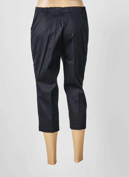 Pantalon trei sferturi negru TELMAIL femeie