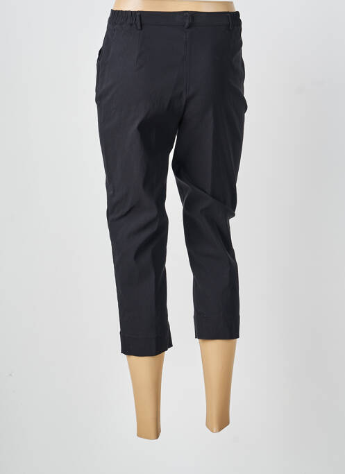 Pantalon trei sferturi negru TELMAIL femeie