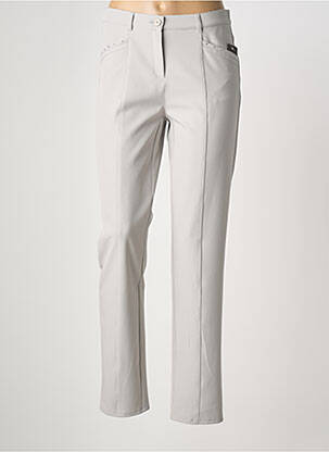 Pantalon drept gri FRANK WALDER femeie