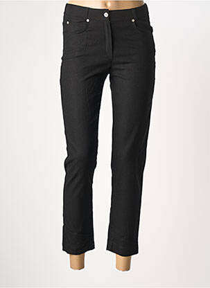 Pantalon 7/8 elasticitate mărime normală negru GUY DUBOUIS femeie
