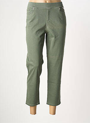 Pantalon 7/8 elasticitate mărime normală verde ANNA MONTANA femeie