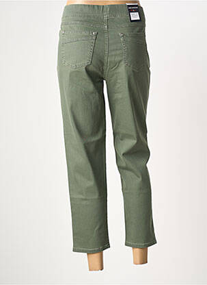 Pantalon 7/8 elasticitate mărime normală verde ANNA MONTANA femeie