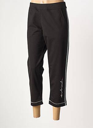 Pantalon trei sferturi negru DOLCEZZA femeie