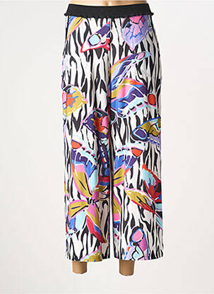 Pantalon larg alb OLIVIER PHILIPS femeie