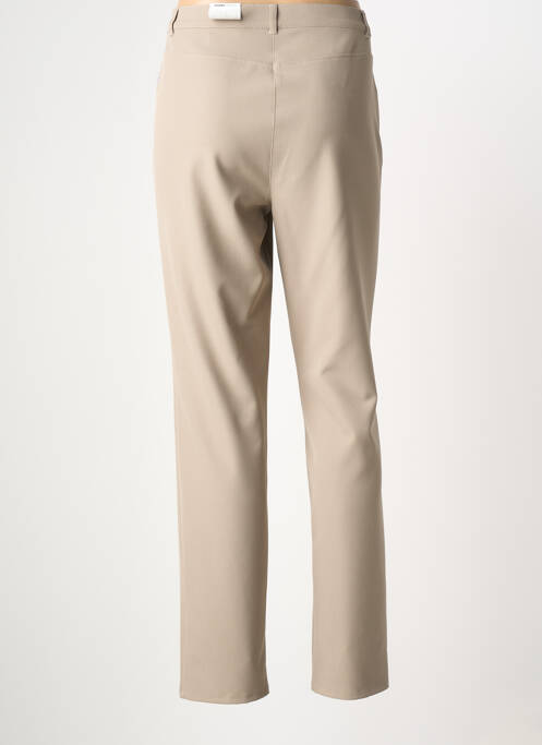 Pantalon drept bej FRANK WALDER femeie