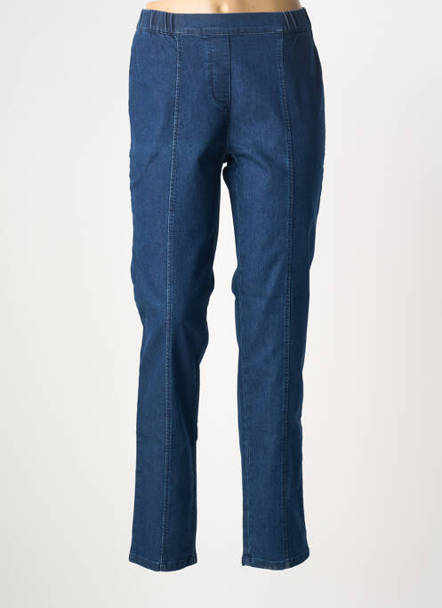 Pantalon drept albastru FRANK WALDER femeie