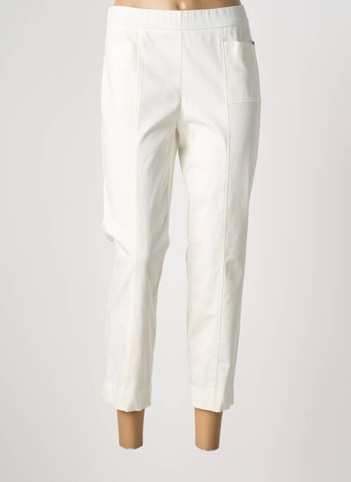 Pantalon 7/8 alb FRANK WALDER femeie