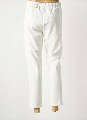 Pantalon 7/8 talie elastică mărime normală bej FRANK WALDER femeie