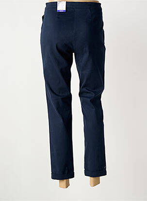 Pantalon 7/8 elasticitate mărime normală albastru FRANK WALDER femeie