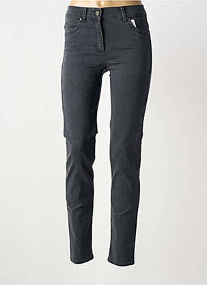 Blugi cu croială slim gri ANNA MONTANA femeie