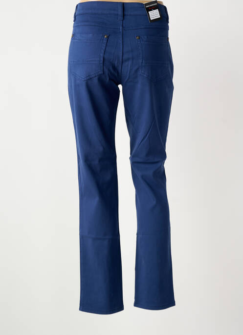 Pantalon slim albastru ANNA MONTANA femeie