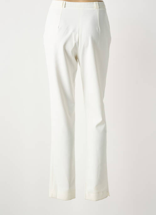 Pantalon slim bej GUY DUBOUIS femeie