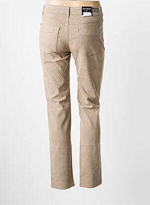 Pantalon slim elasticitate mărime normală bej ANNA MONTANA femeie