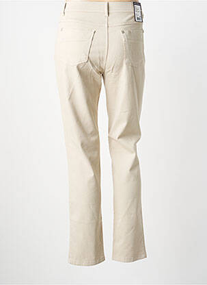 Pantalon slim elasticitate mărime normală bej ANNA MONTANA femeie